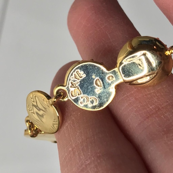 CC Skye Pave Spike Mercy Punk Princess Bracelet - Picture 5 of 5